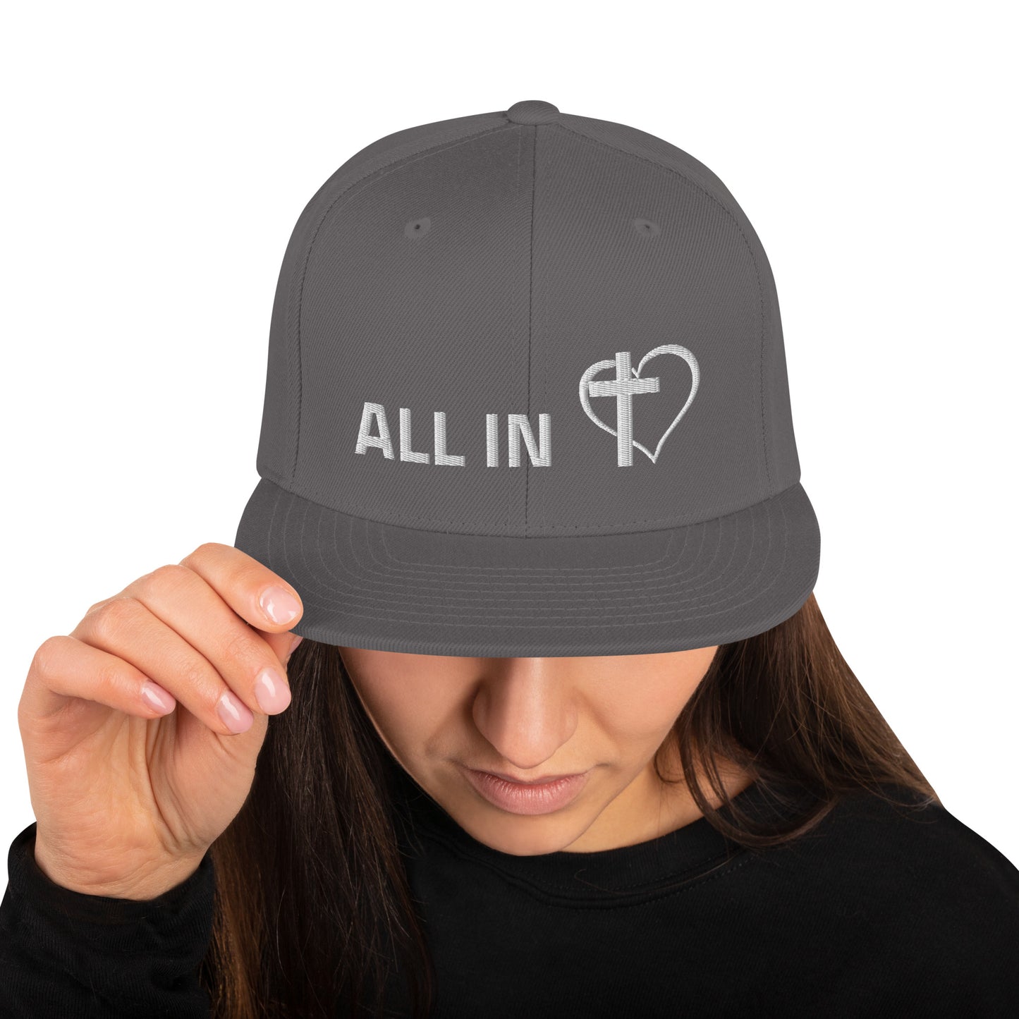 ALL IN with JESUS Christ - Snapback Hat