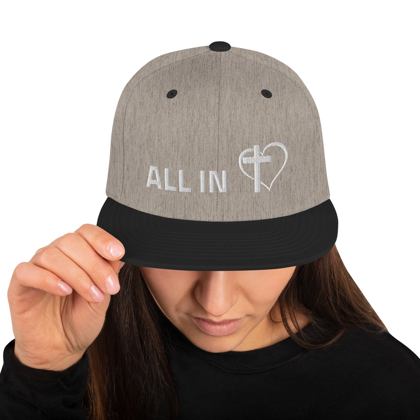 ALL IN with JESUS Christ - Snapback Hat