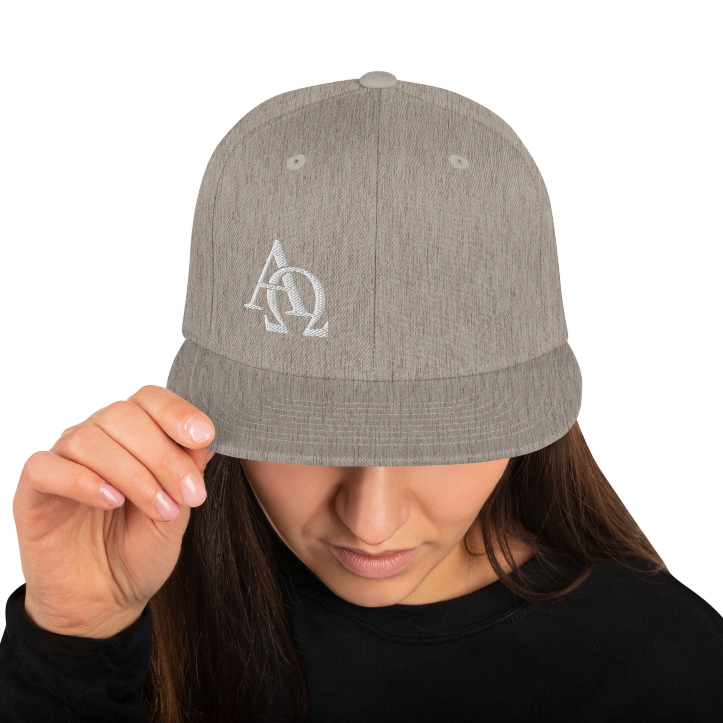 Alpha and Omega Jesus Snapback Hat / Cap