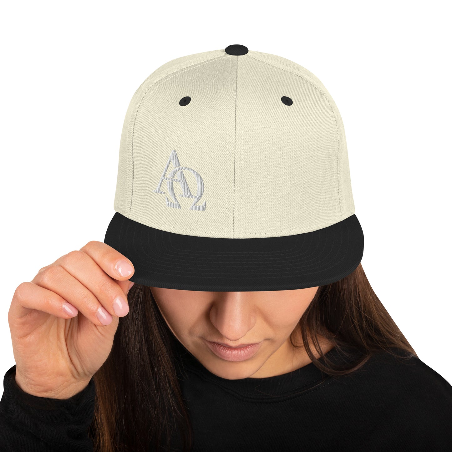 Alpha and Omega Jesus Snapback Hat / Cap