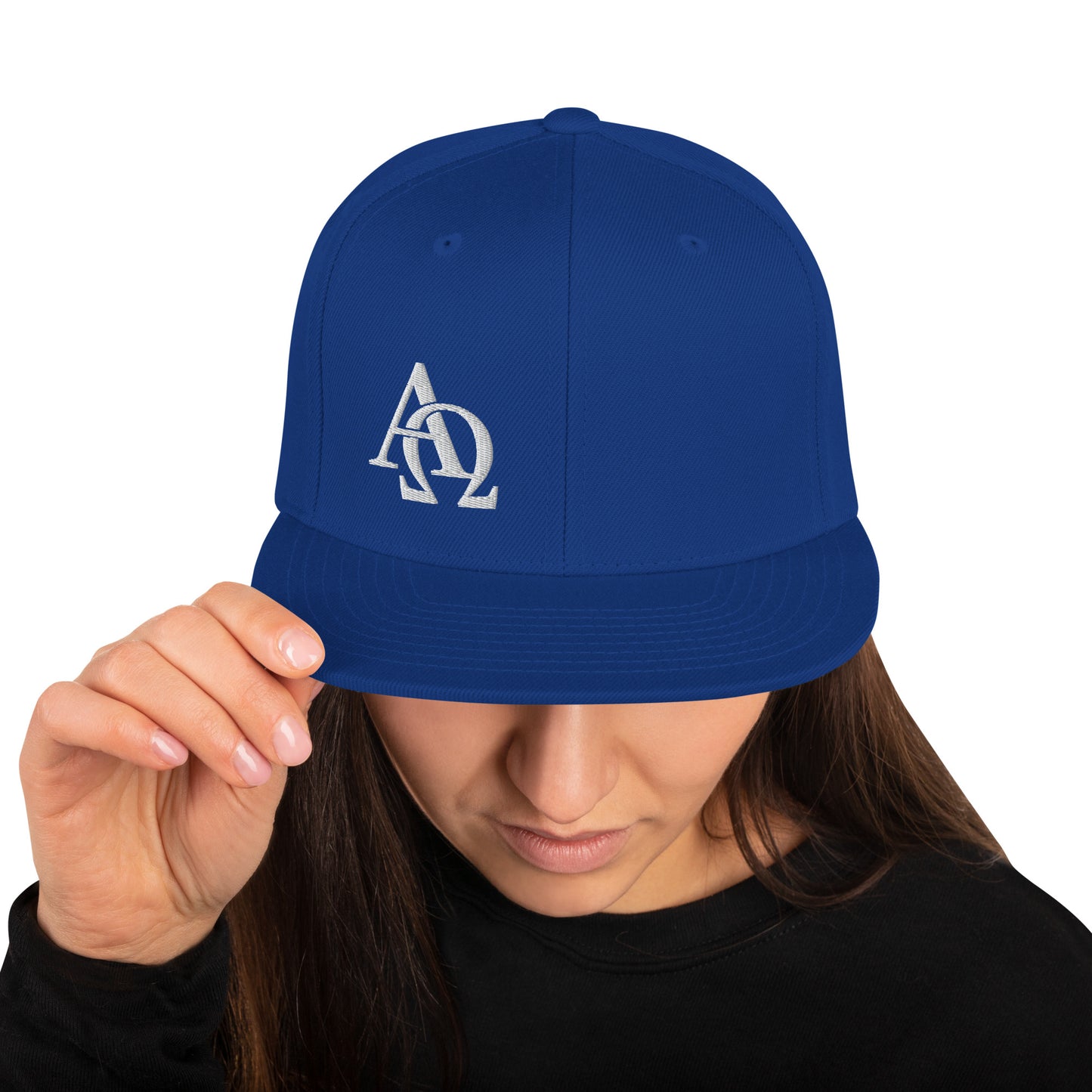 Alpha and Omega Jesus Snapback Hat / Cap