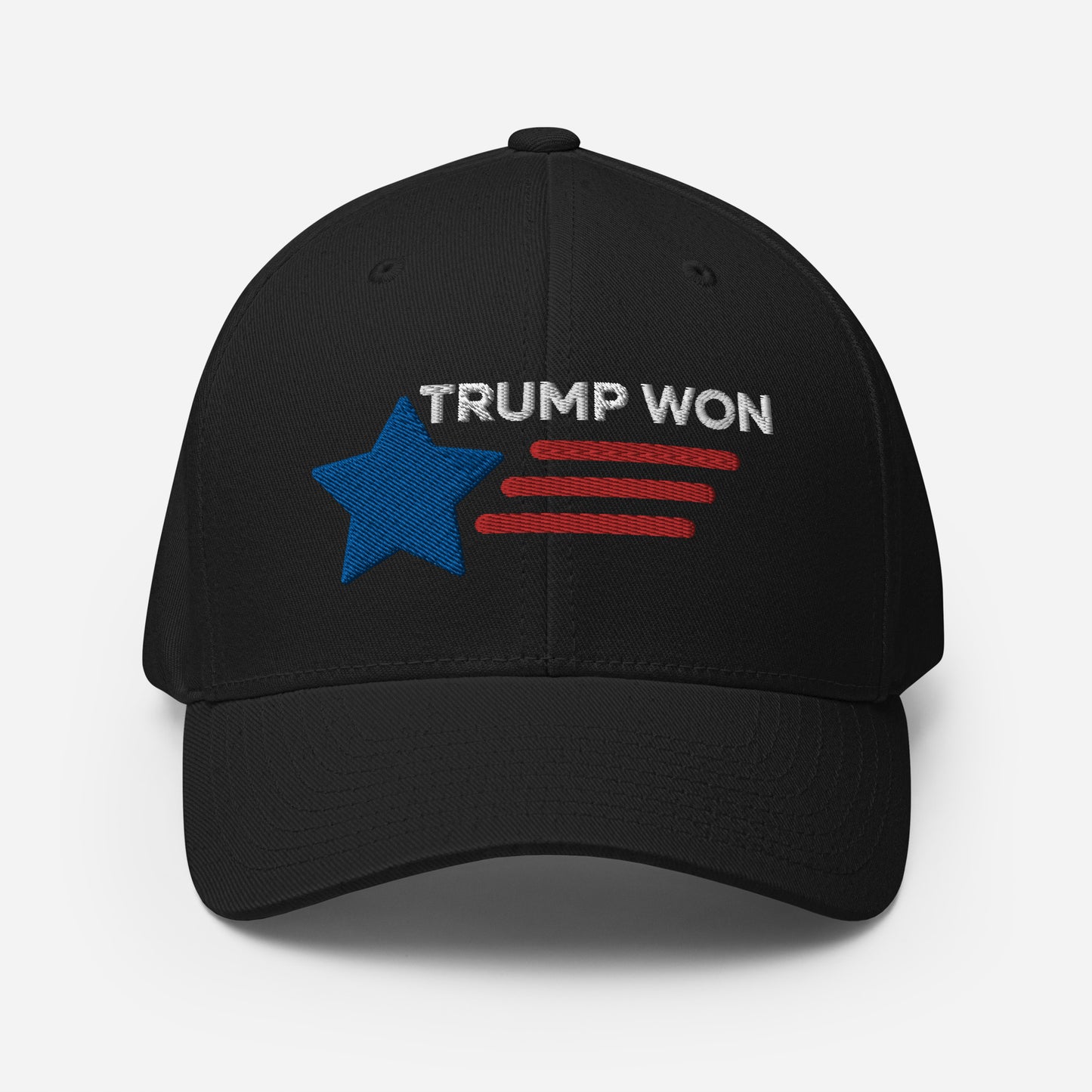 TRUMP WON 2020 Election Structured Twill Cap