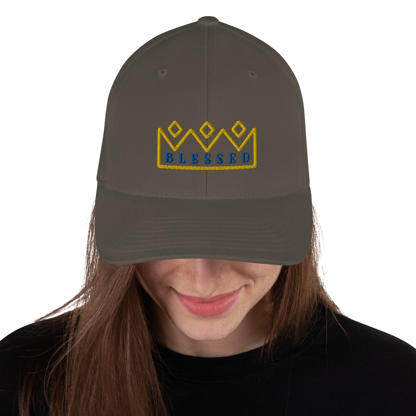 Blessed By a KING - Structured Twill Cap