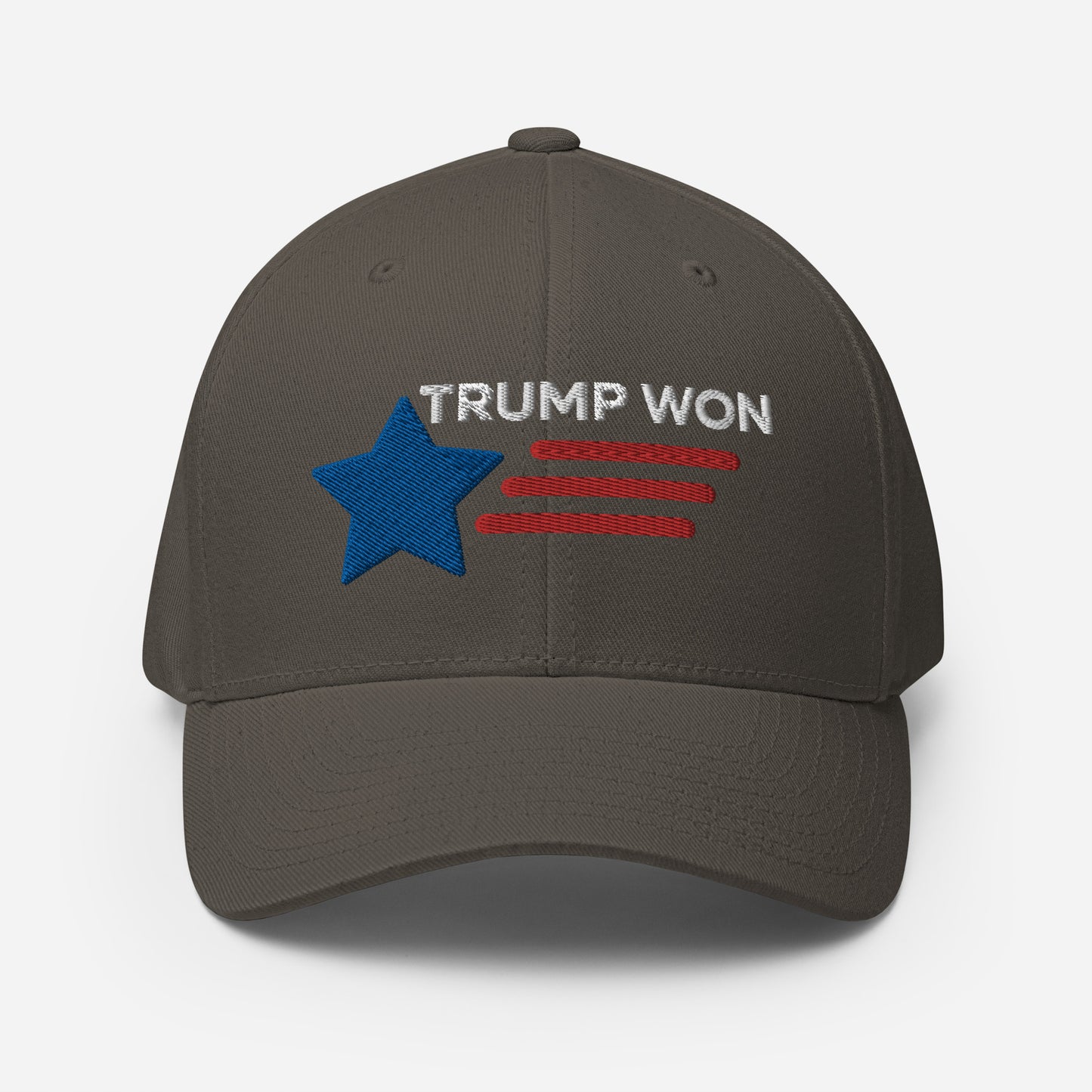 TRUMP WON 2020 Election Structured Twill Cap