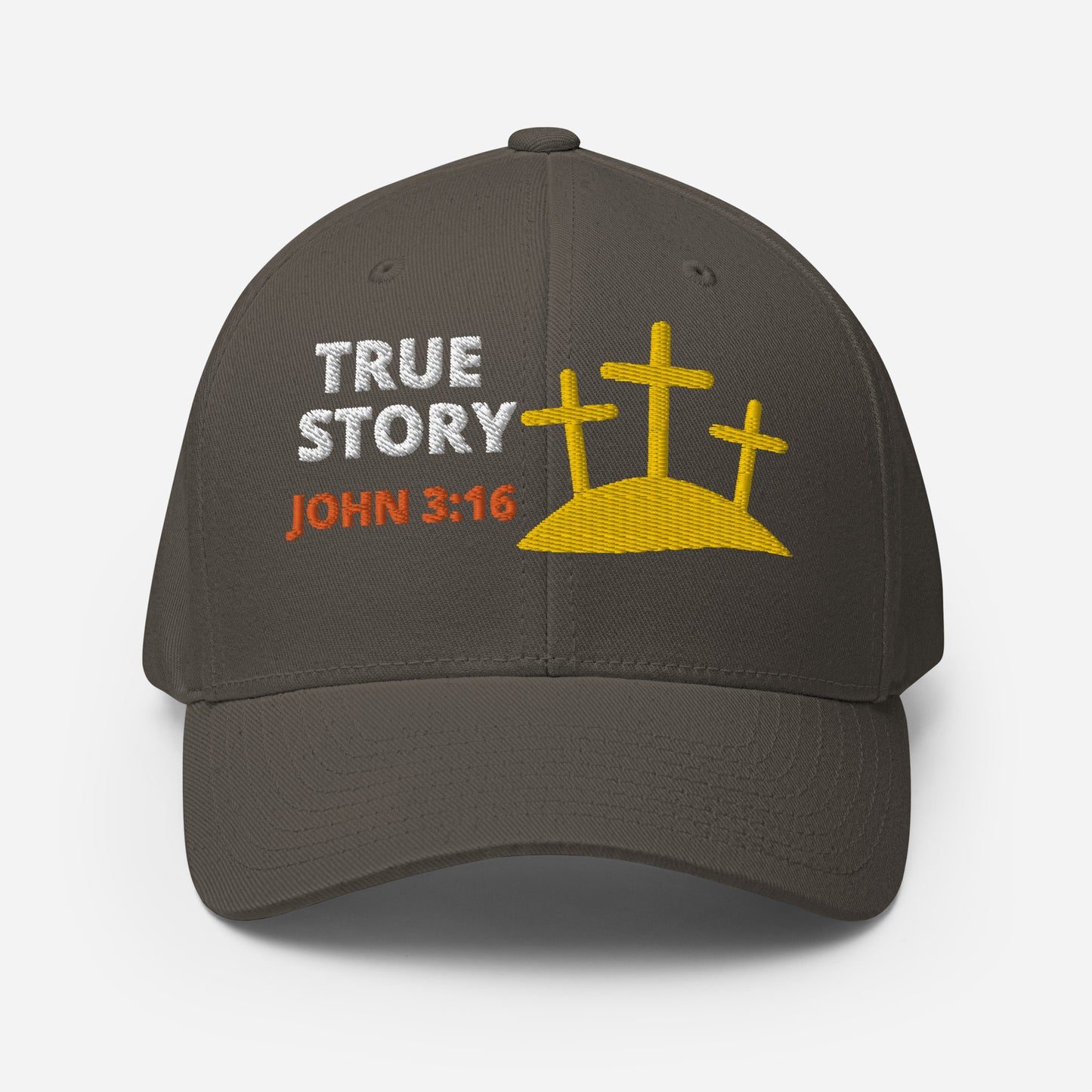 TRUE STORY John 3:16 Structured Twill Cap