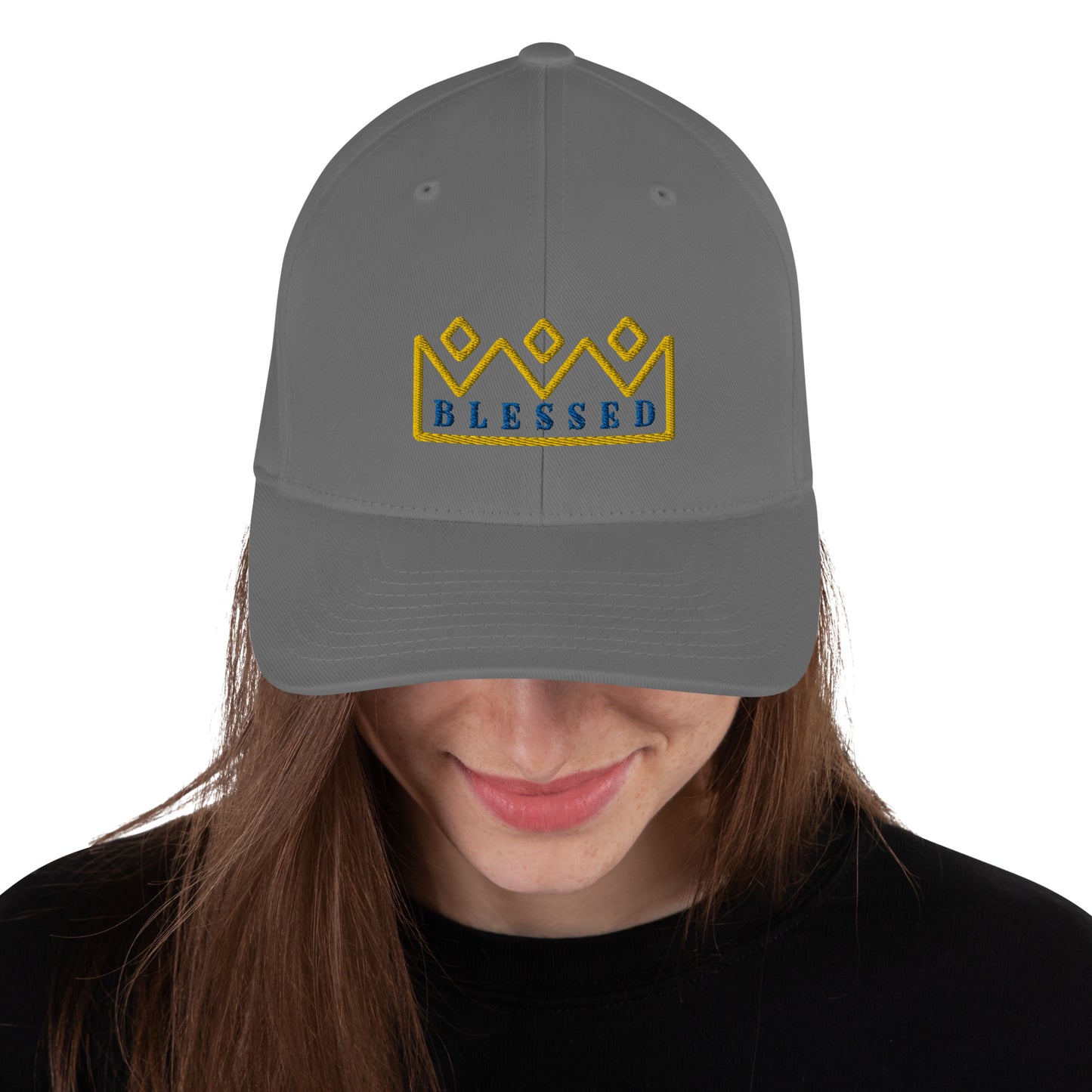 Blessed By a KING - Structured Twill Cap