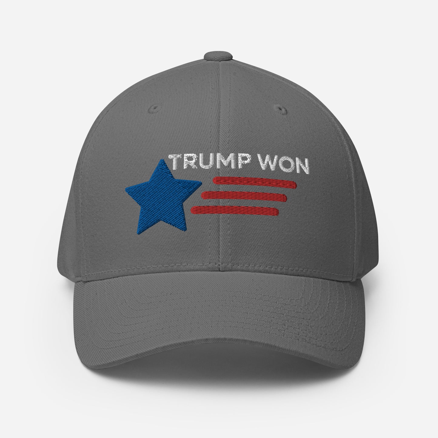 TRUMP WON 2020 Election Structured Twill Cap