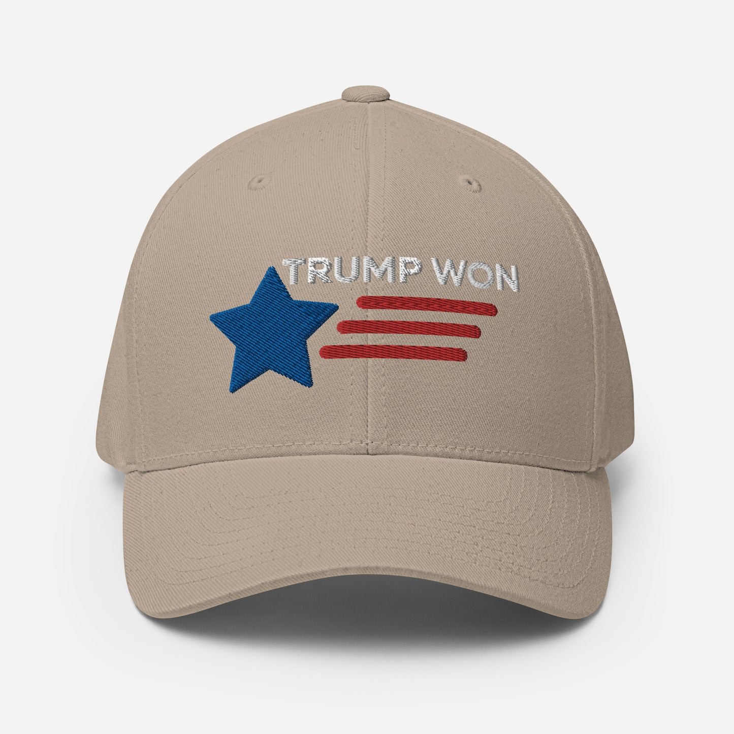 TRUMP WON 2020 Election Structured Twill Cap