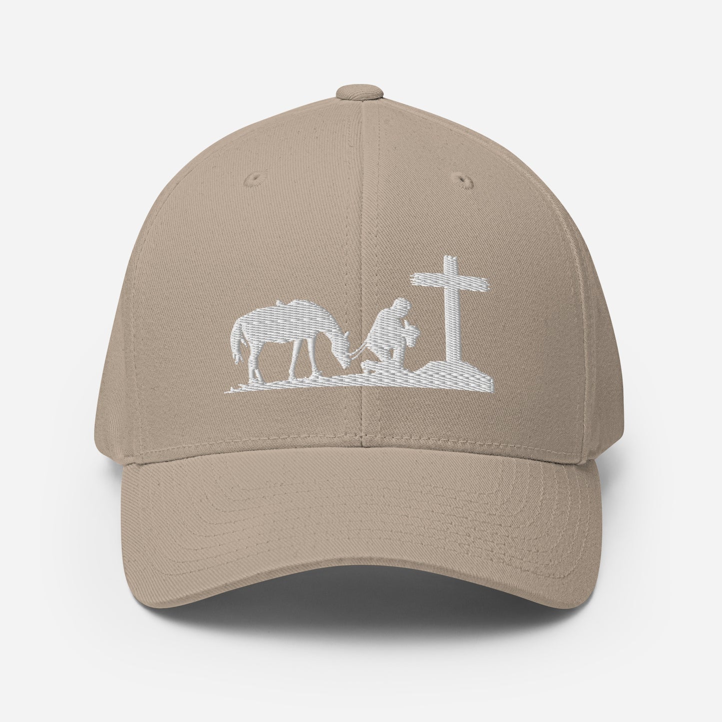 Cowboy Praying to GOD - Structured Twill Cap