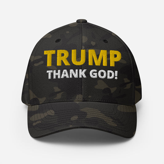 TRUMP Thank GOD - Structured Twill Cap