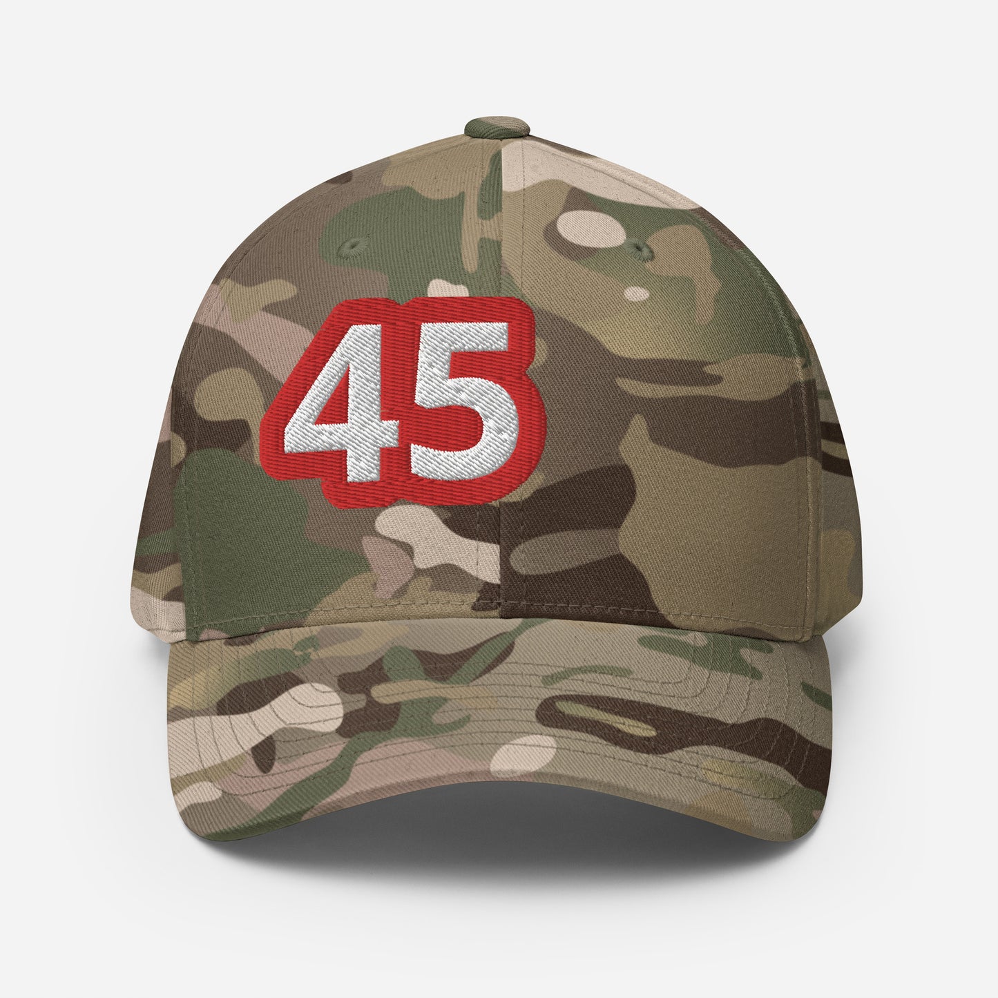 45 Donald John Trump / Printed on 4 Sides / Structured Twill Cap