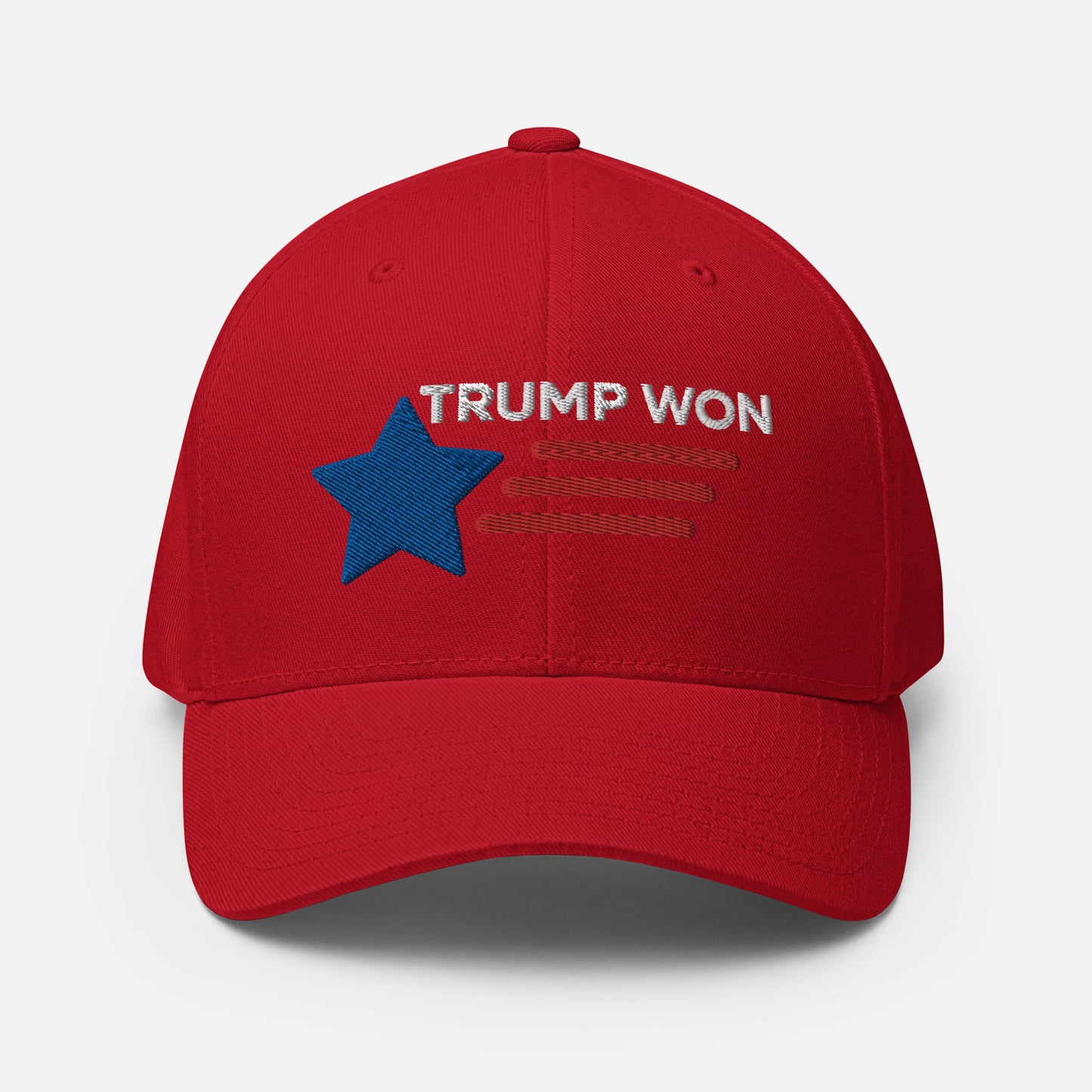 TRUMP WON 2020 Election Structured Twill Cap