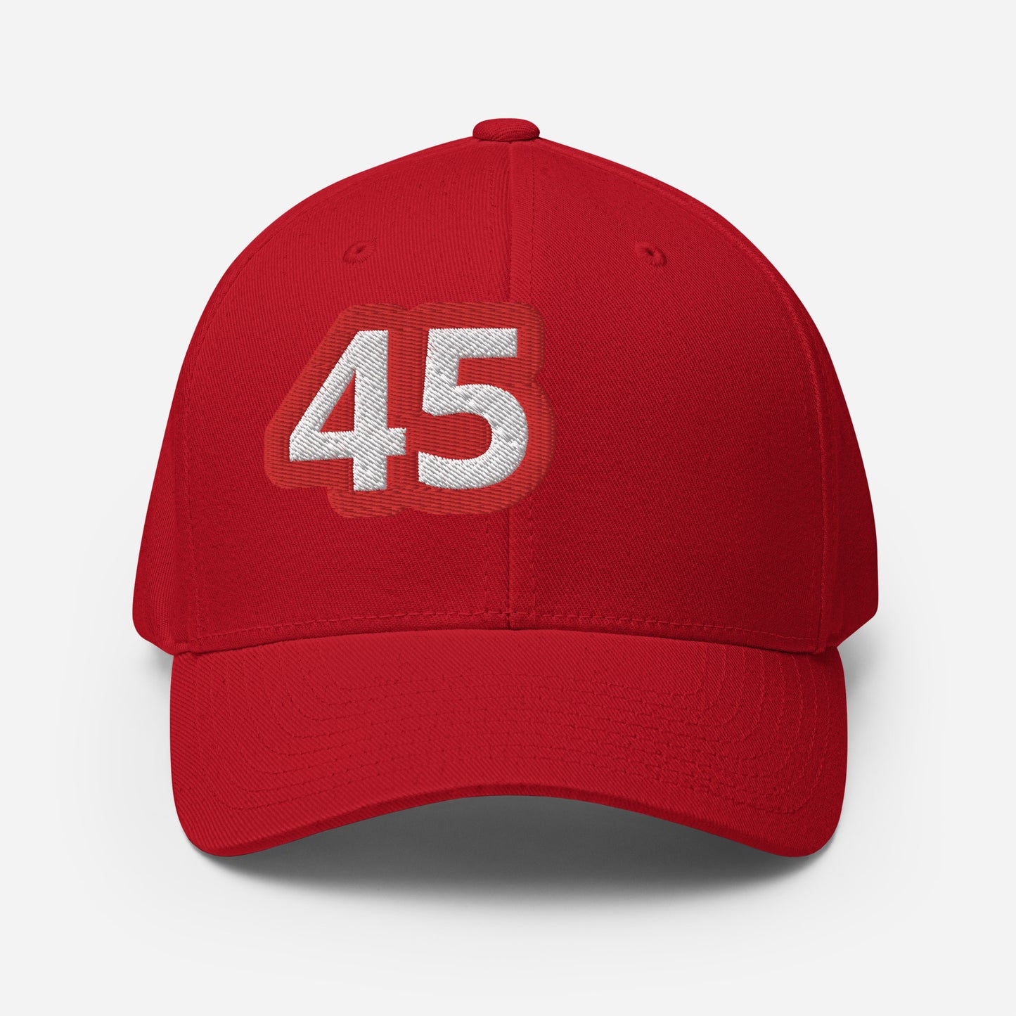 45 Donald John Trump / Printed on 4 Sides / Structured Twill Cap