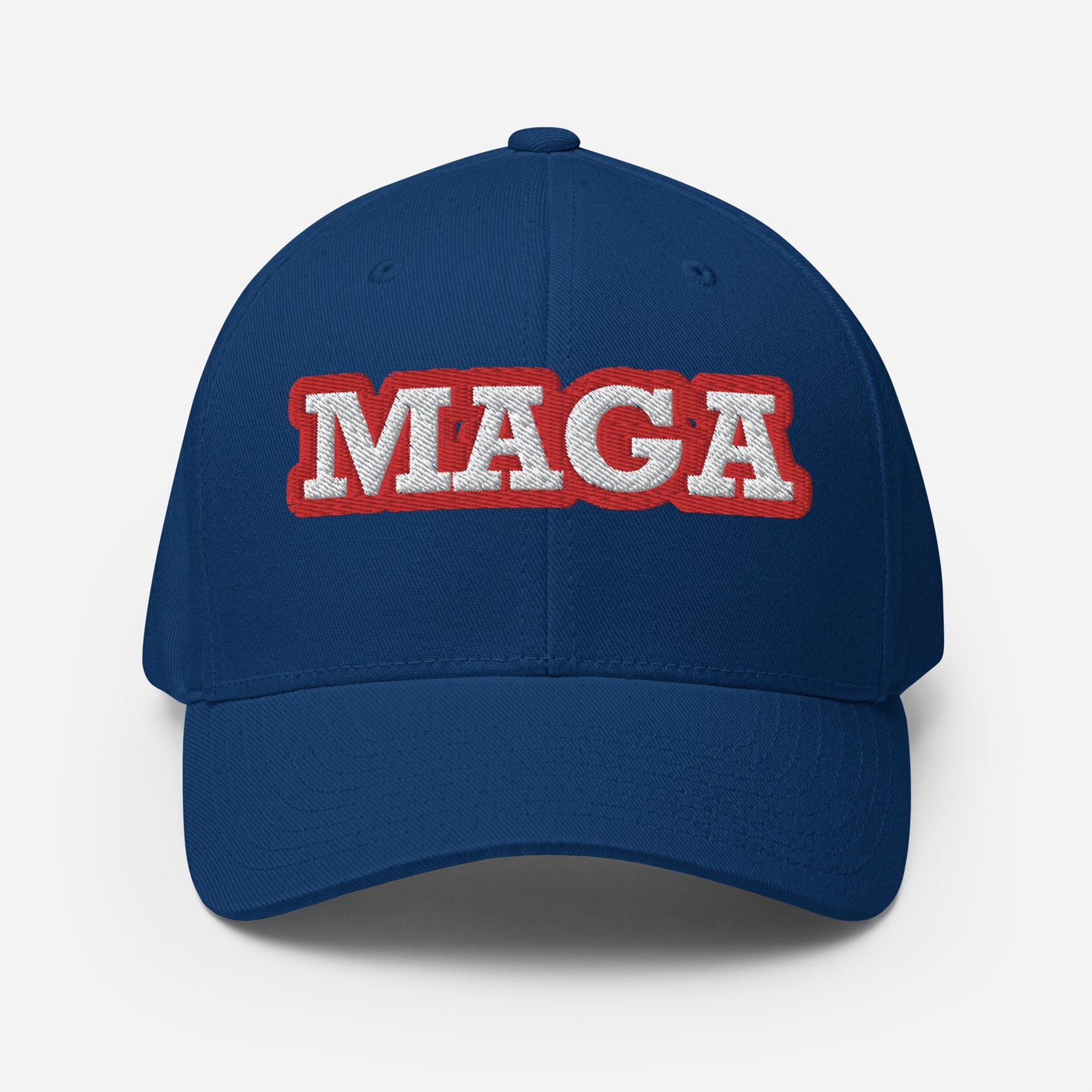 MAGA Front TRUMP on Back - Structured Twill Cap