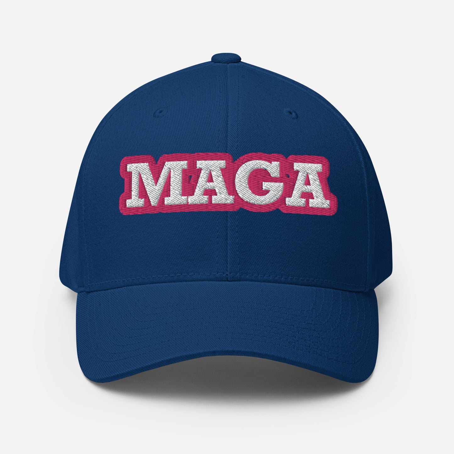 MAGA front TRUMP on Back Structured Twill Cap