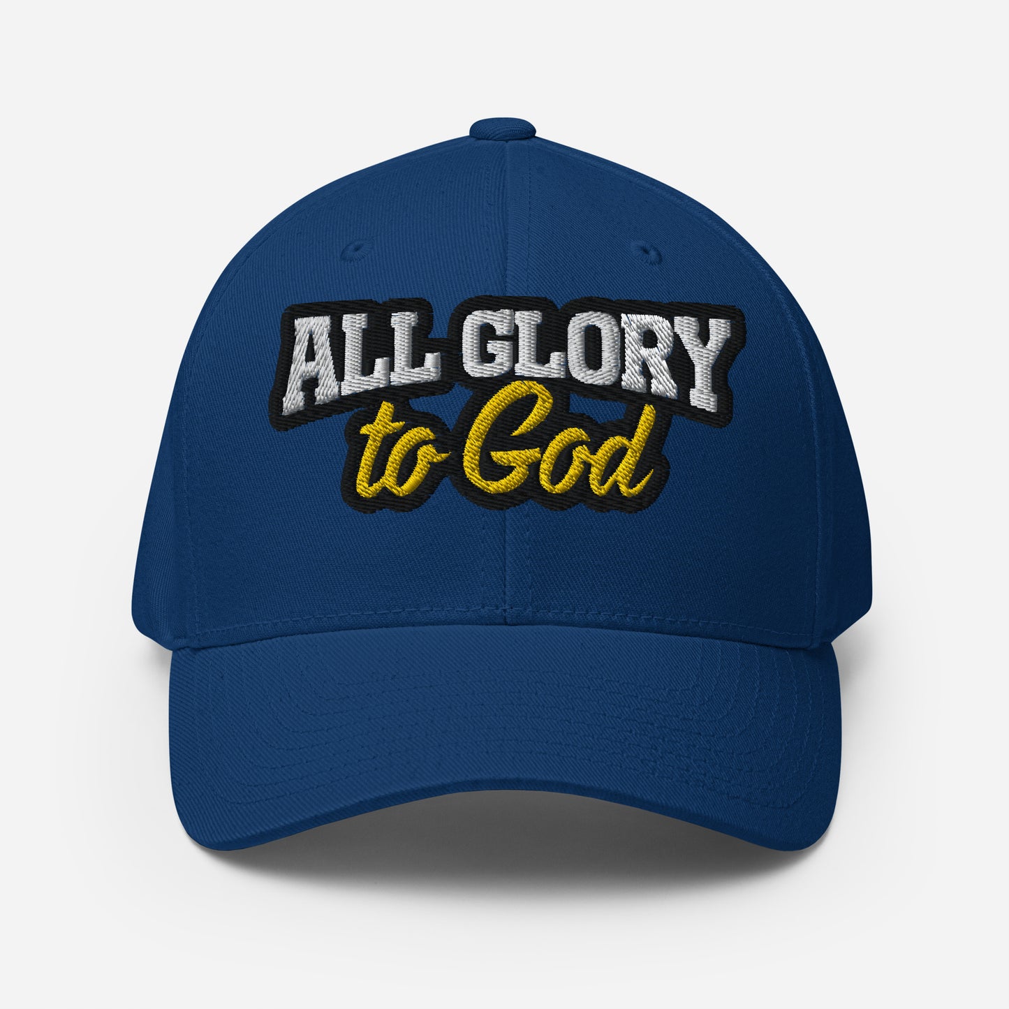 All Glory go&#39;s to GOD! Structured Twill Cap