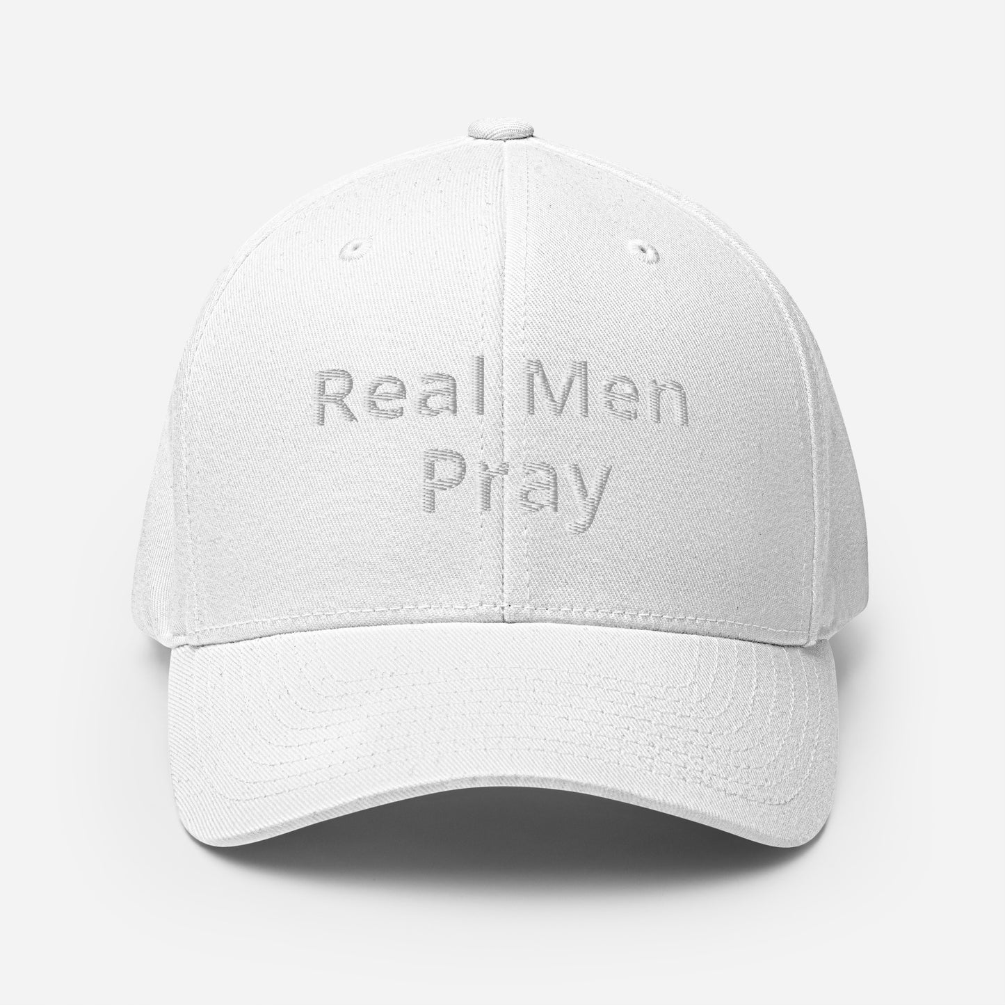 Real Men Pray - Structured Twill Cap