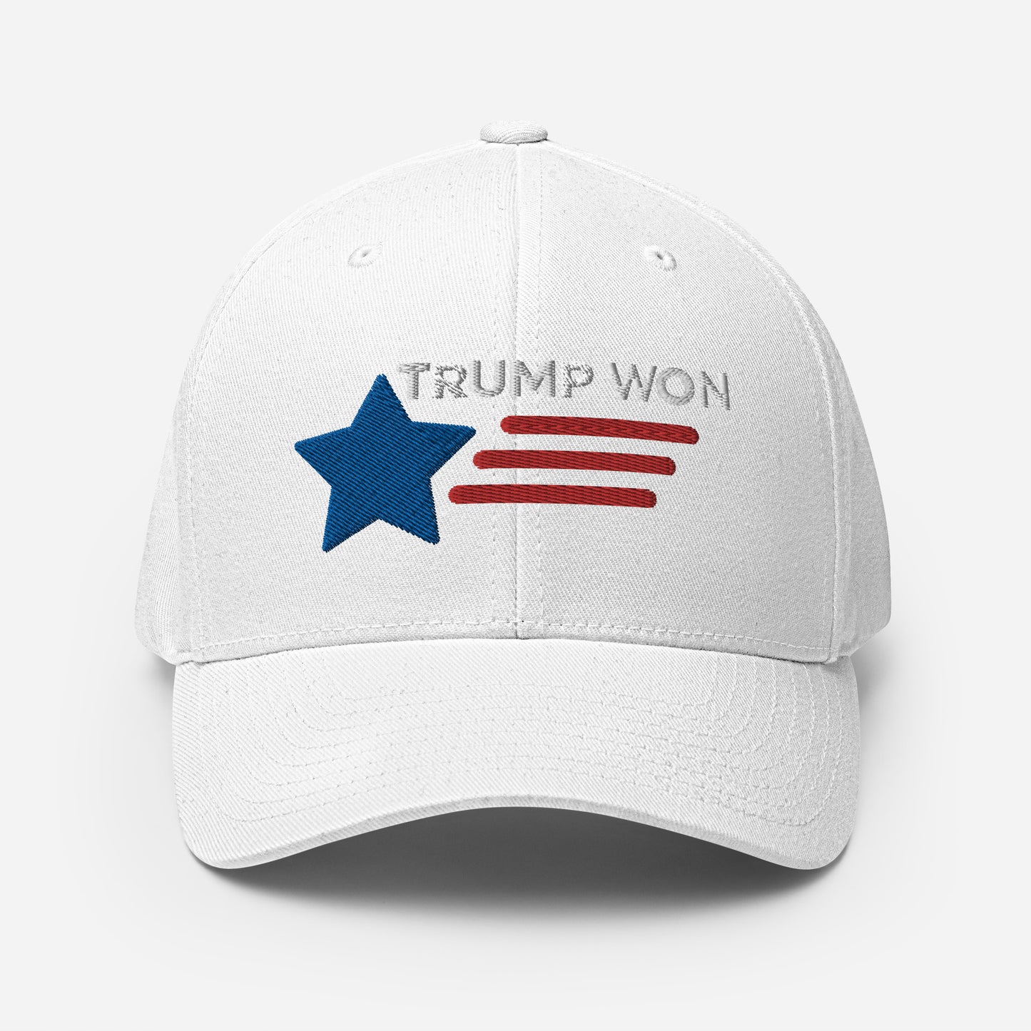 TRUMP WON 2020 Election Structured Twill Cap