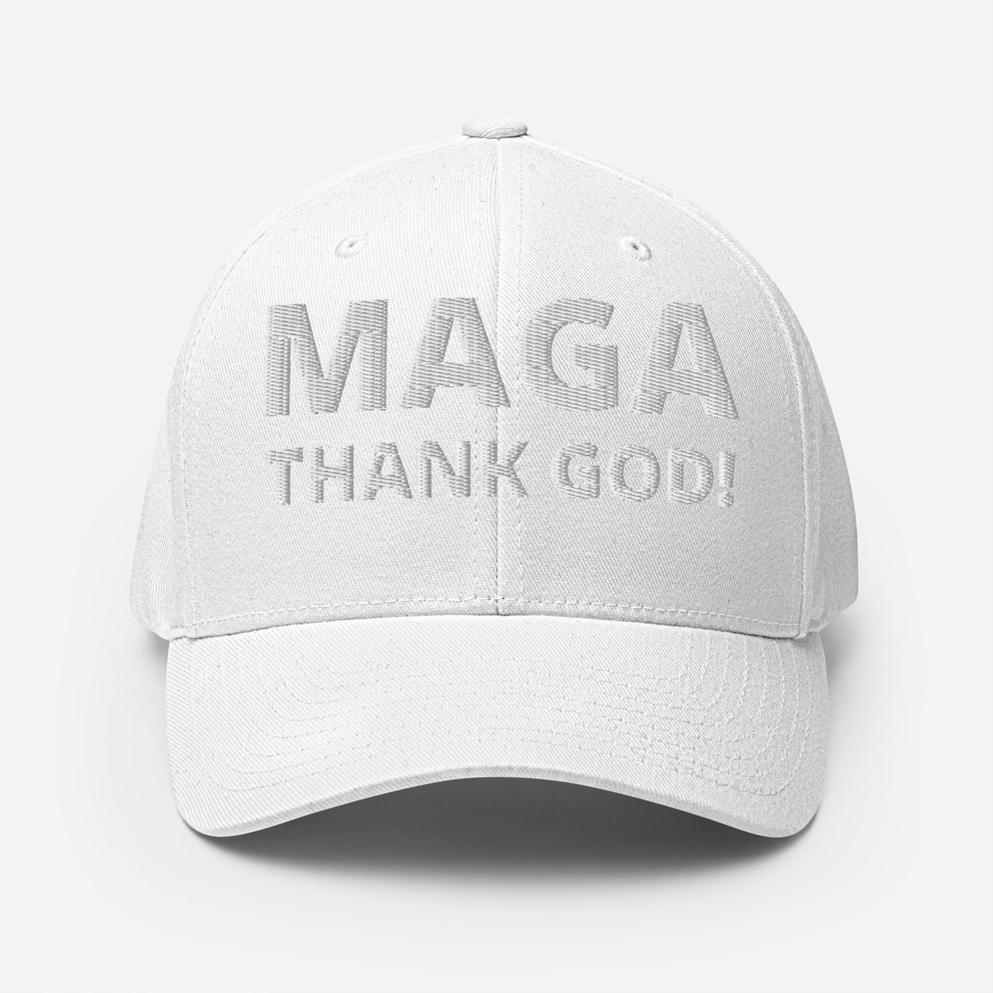 MAGA Thank GOD - Structured Twill Cap