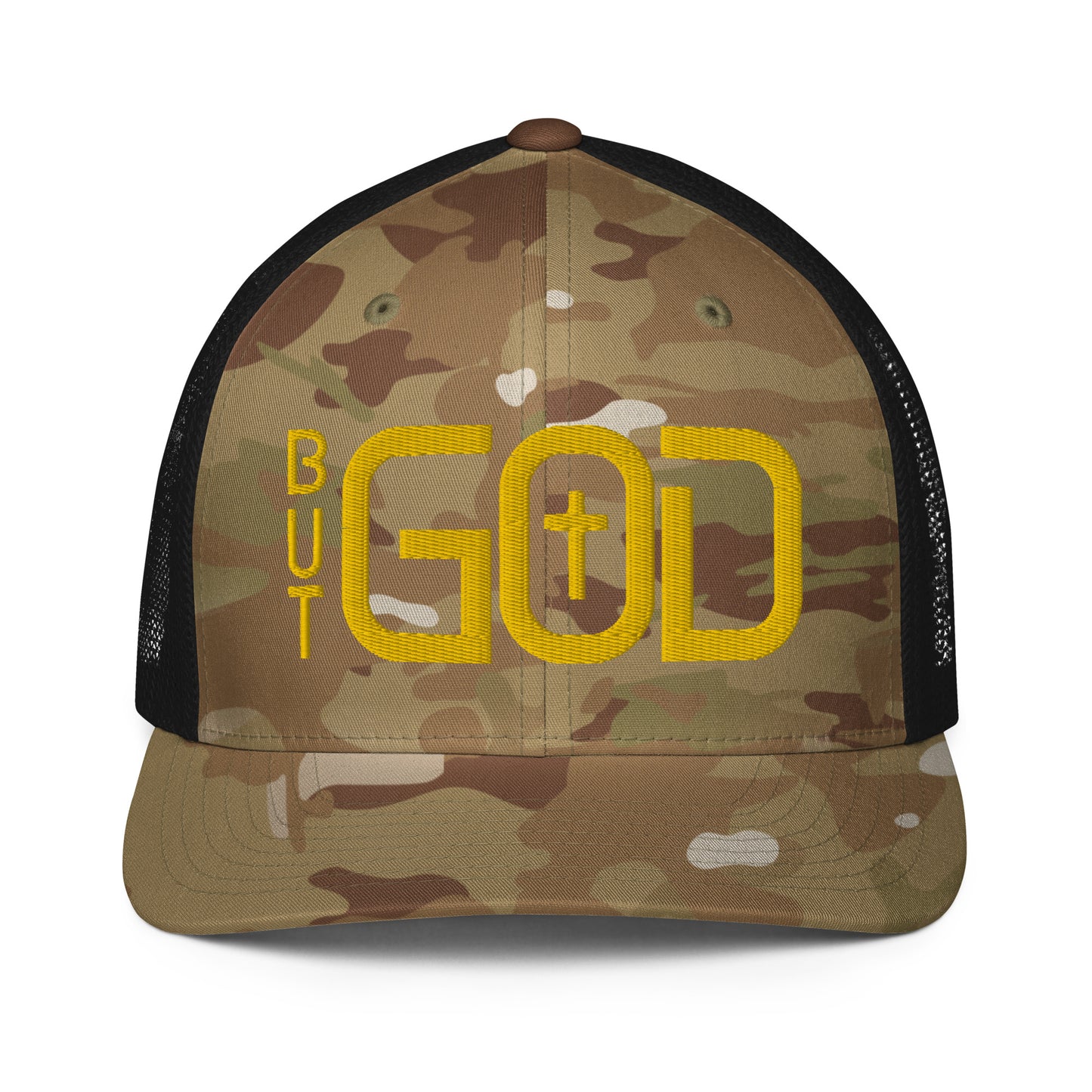 But - GOD - Many Colors Mesh back trucker cap