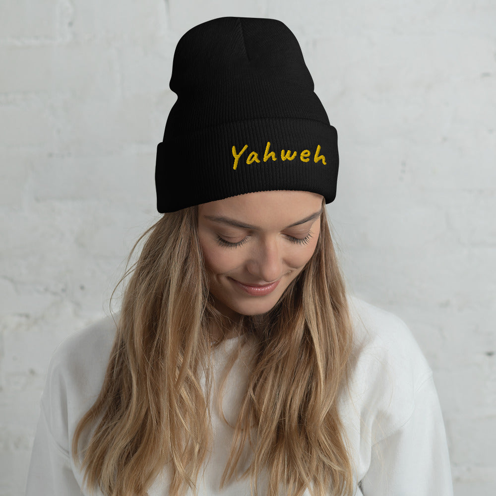 Yahweh - Cuffed Beanie