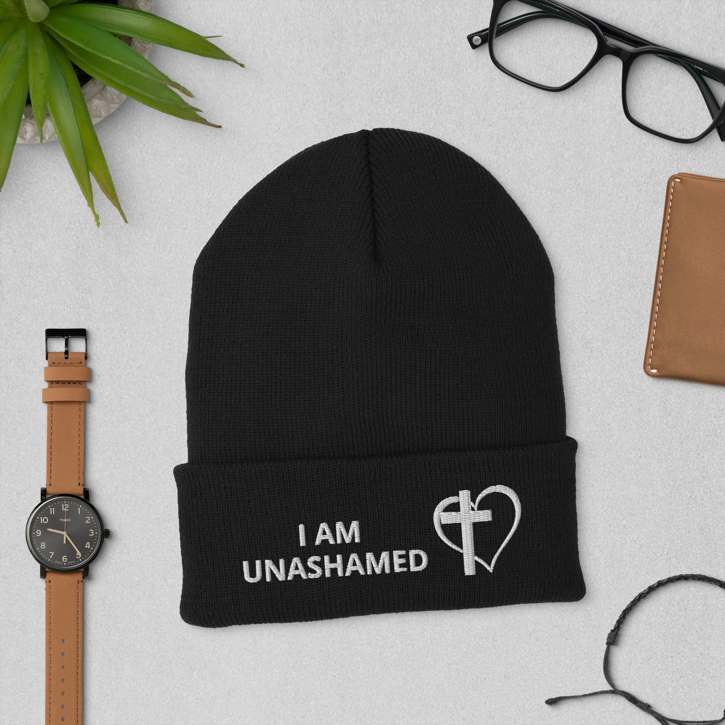 I AM UNASHAMED - Cuffed Beanie