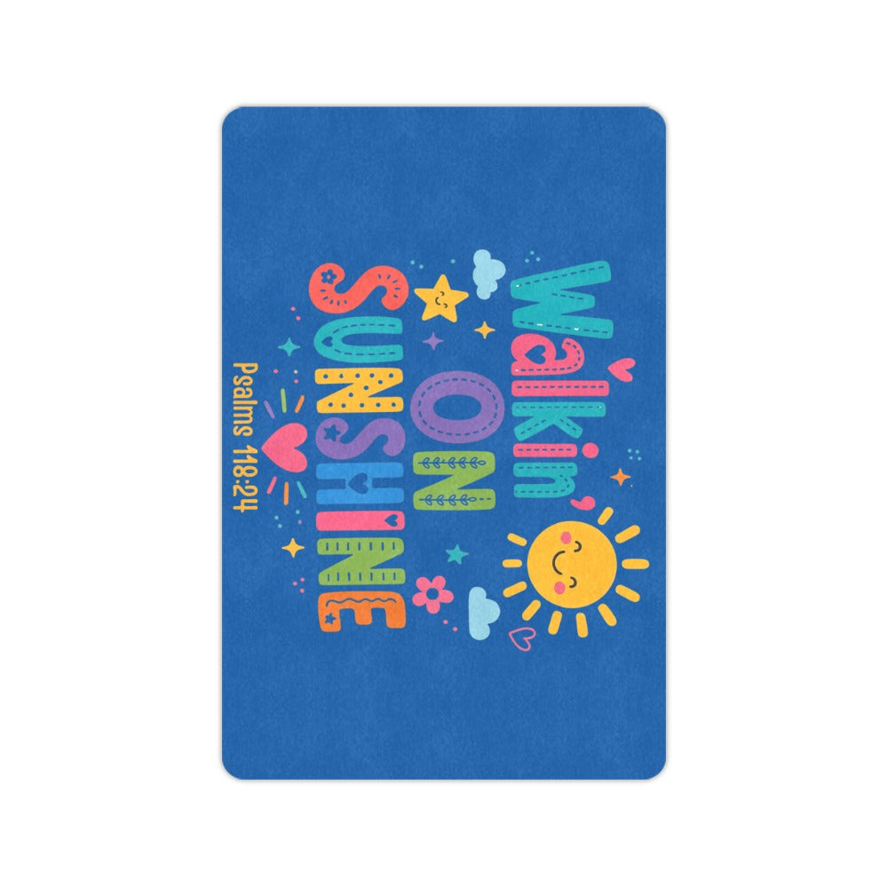 Walking on Sunshine Doormat 23.6"x15.7"  Made In USA