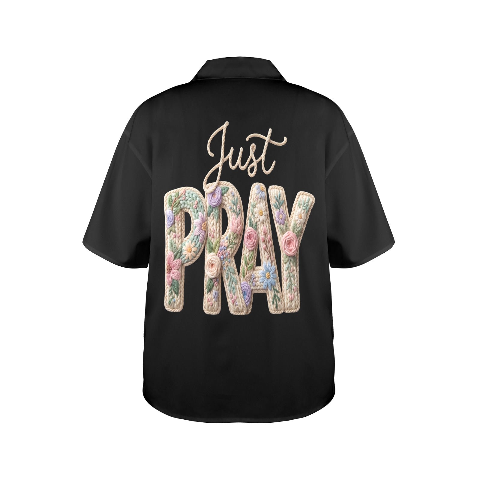 Just Pray Women's All Over Print Shirt （Made in USA，Ships to USA Only）Free Shipping