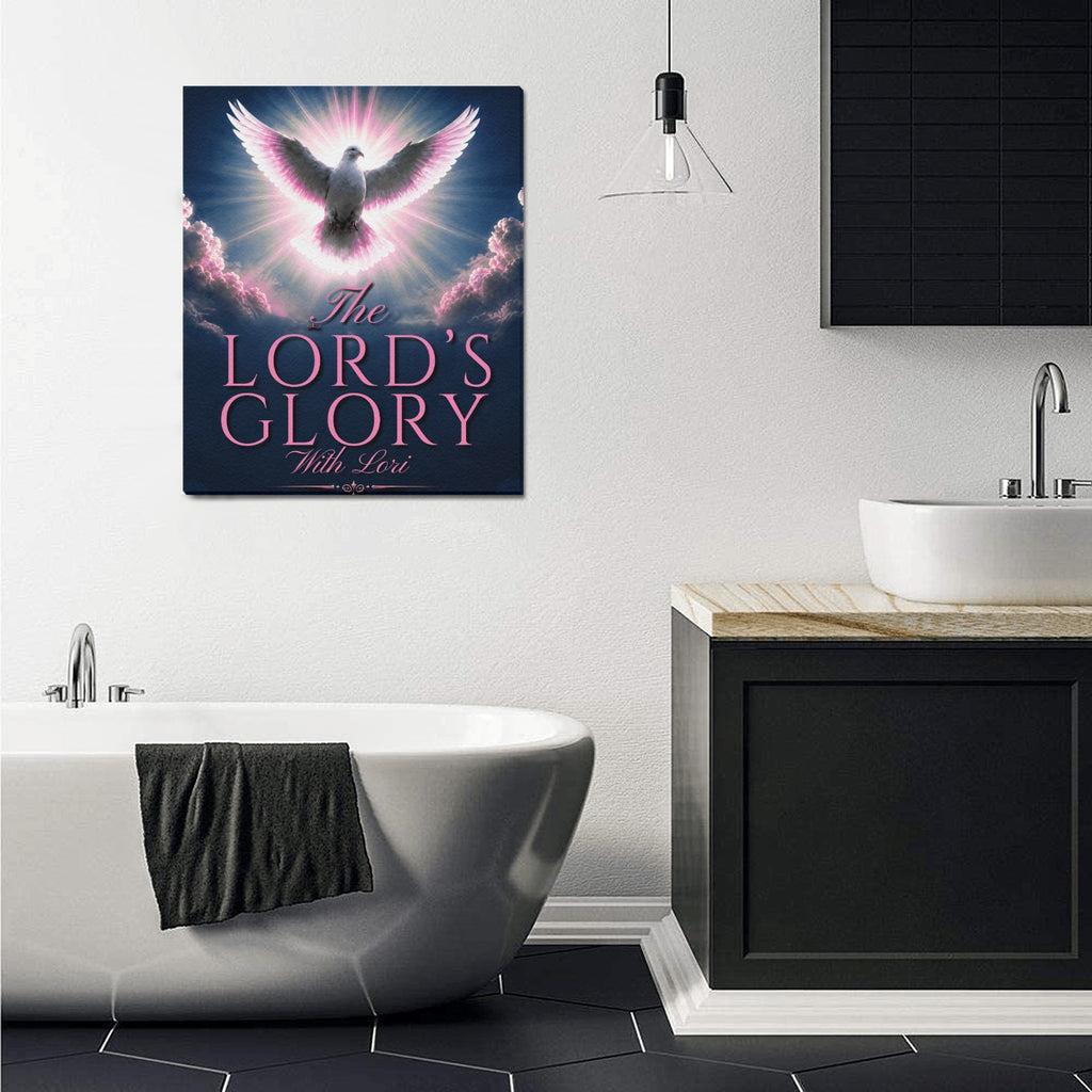 Lords Glory with Lori Frame Canvas Print 20"x24" Made in the USA