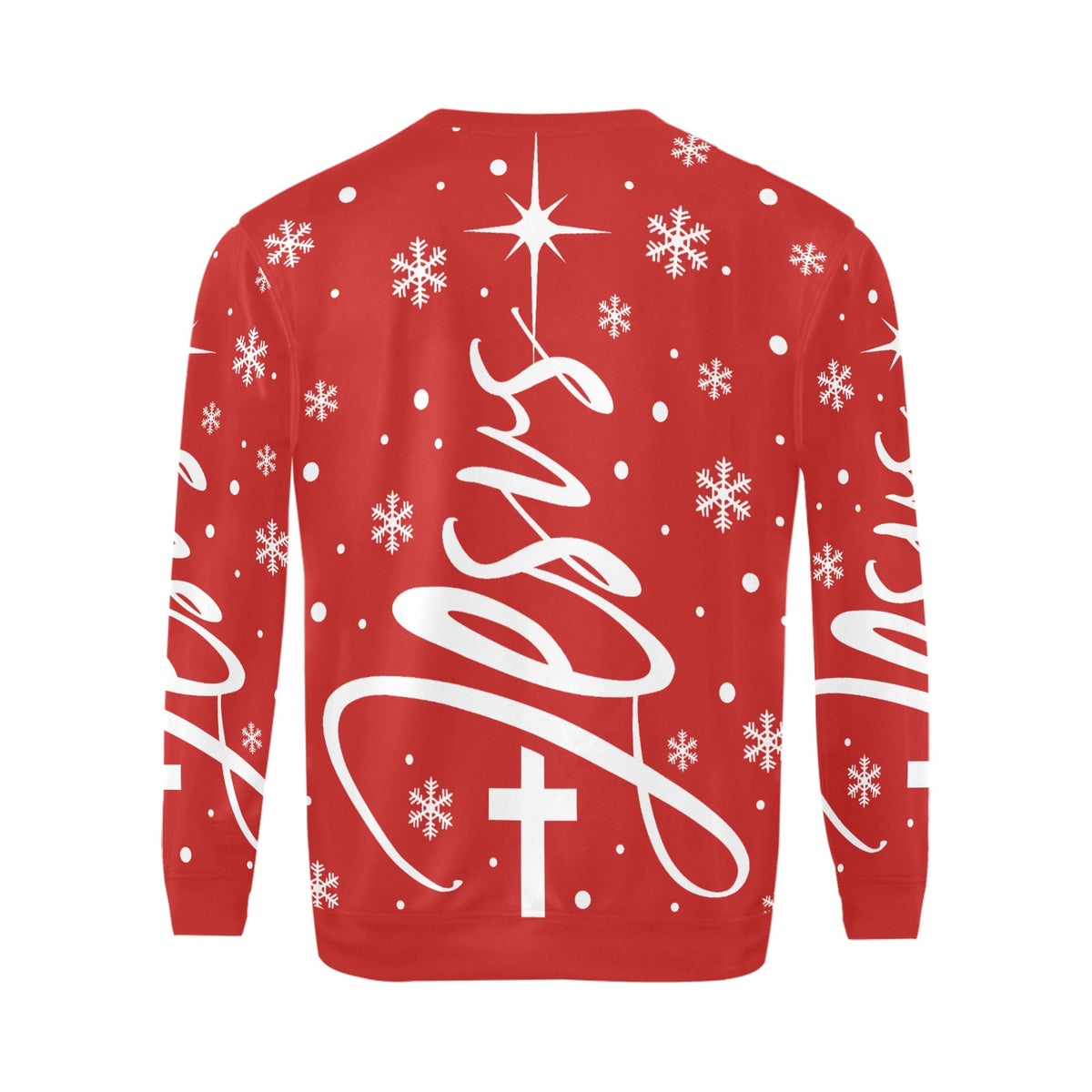 Christmas Jesus Men's crew neck sweatshirt Made in USA