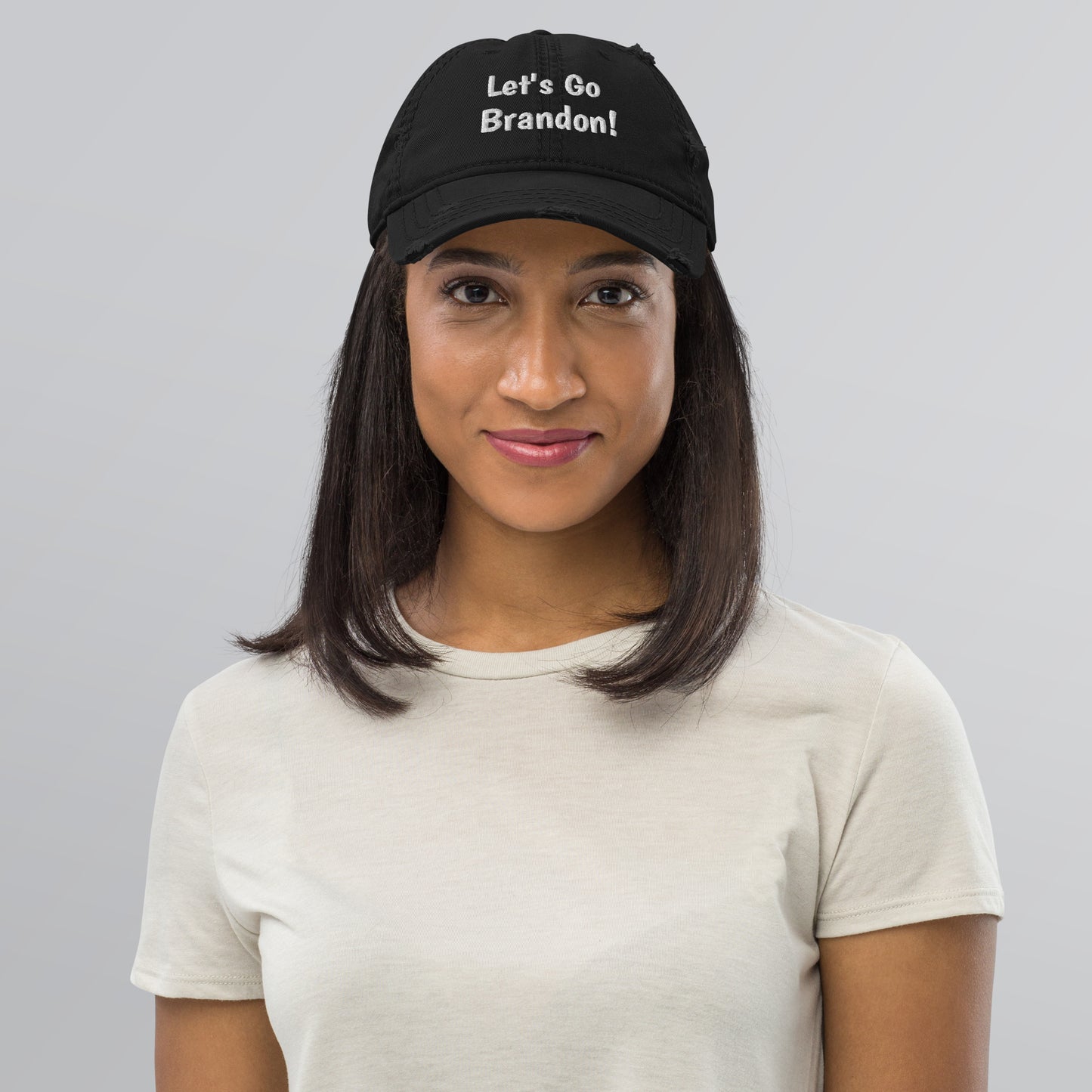 Let's Go Brandon! - Distressed Mom and Dad Hat