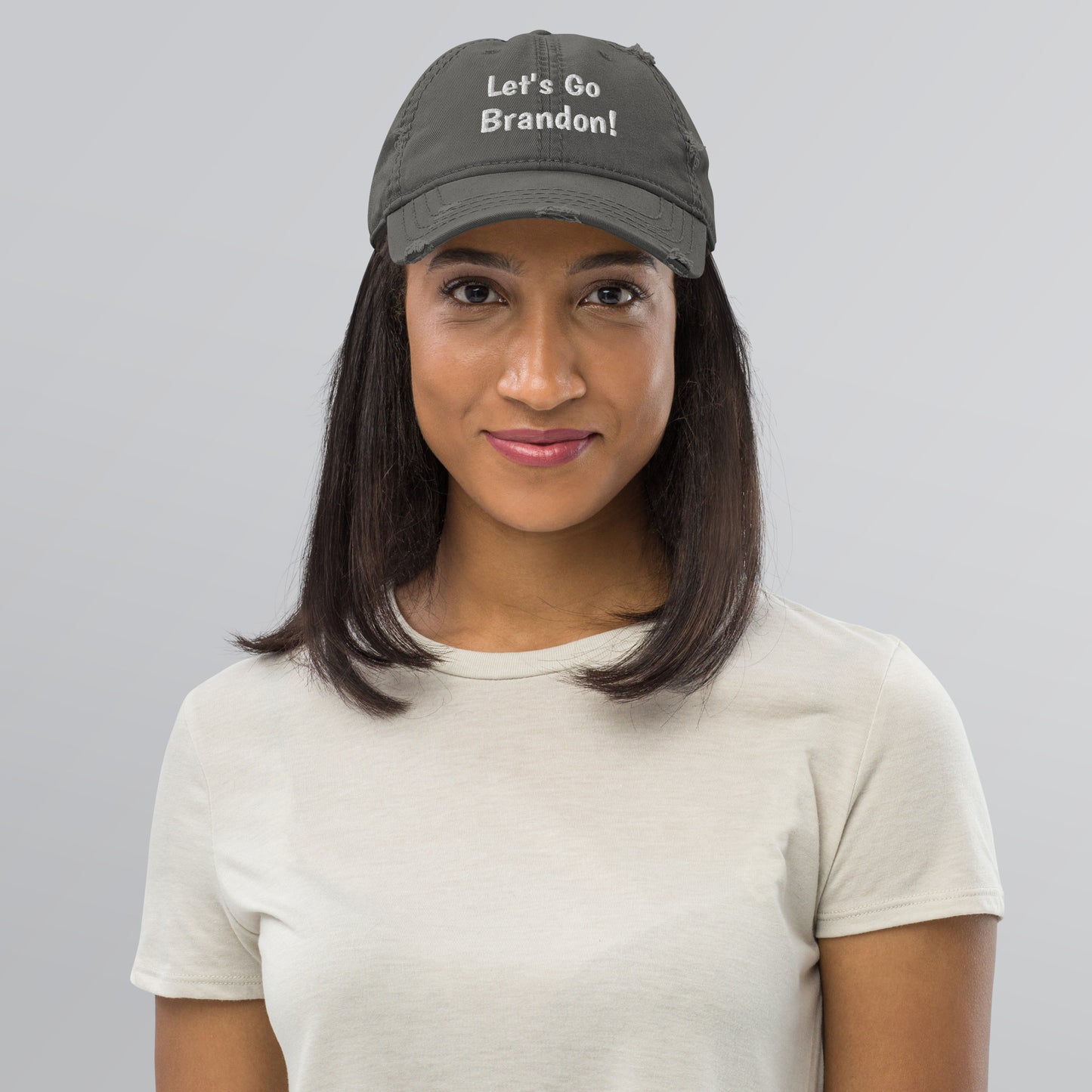 Let's Go Brandon! - Distressed Mom and Dad Hat