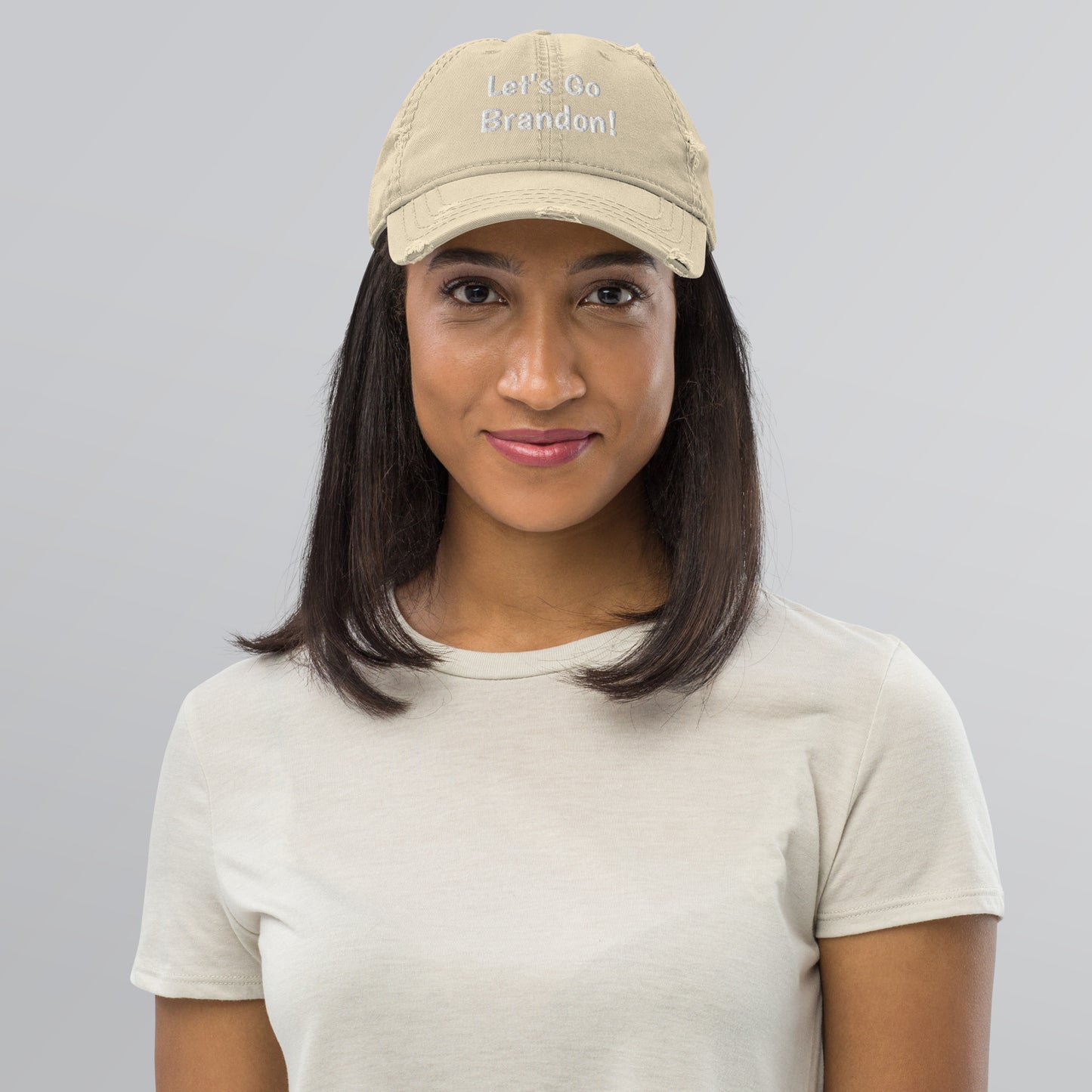 Let's Go Brandon! - Distressed Mom and Dad Hat