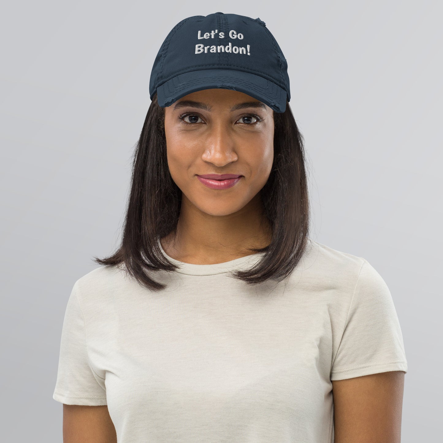 Let's Go Brandon! - Distressed Mom and Dad Hat