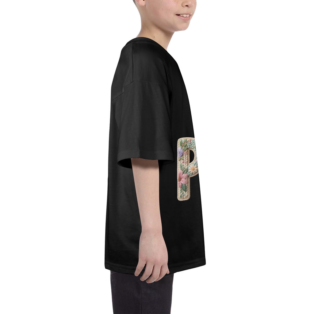 Just Pray Kids' T-Shirt in USA Size Front Print（Made in USA，Ships to USA Only）Free Shipping
