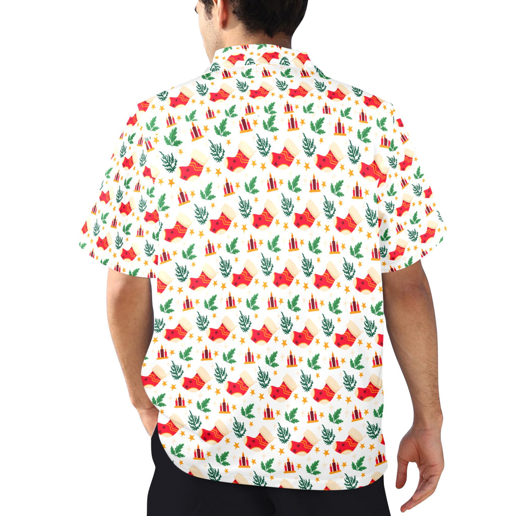 Men's All Over Print Christmas Shirt Made In USA Ships to USA Only