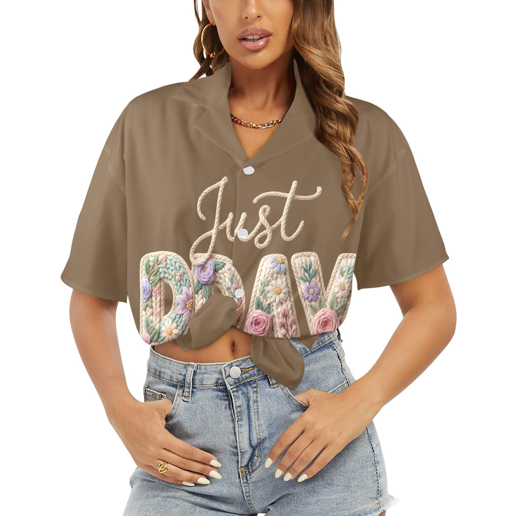Just Pray Women's All Over Print Shirt （Made in USA，Ships to USA Only）Free Shipping