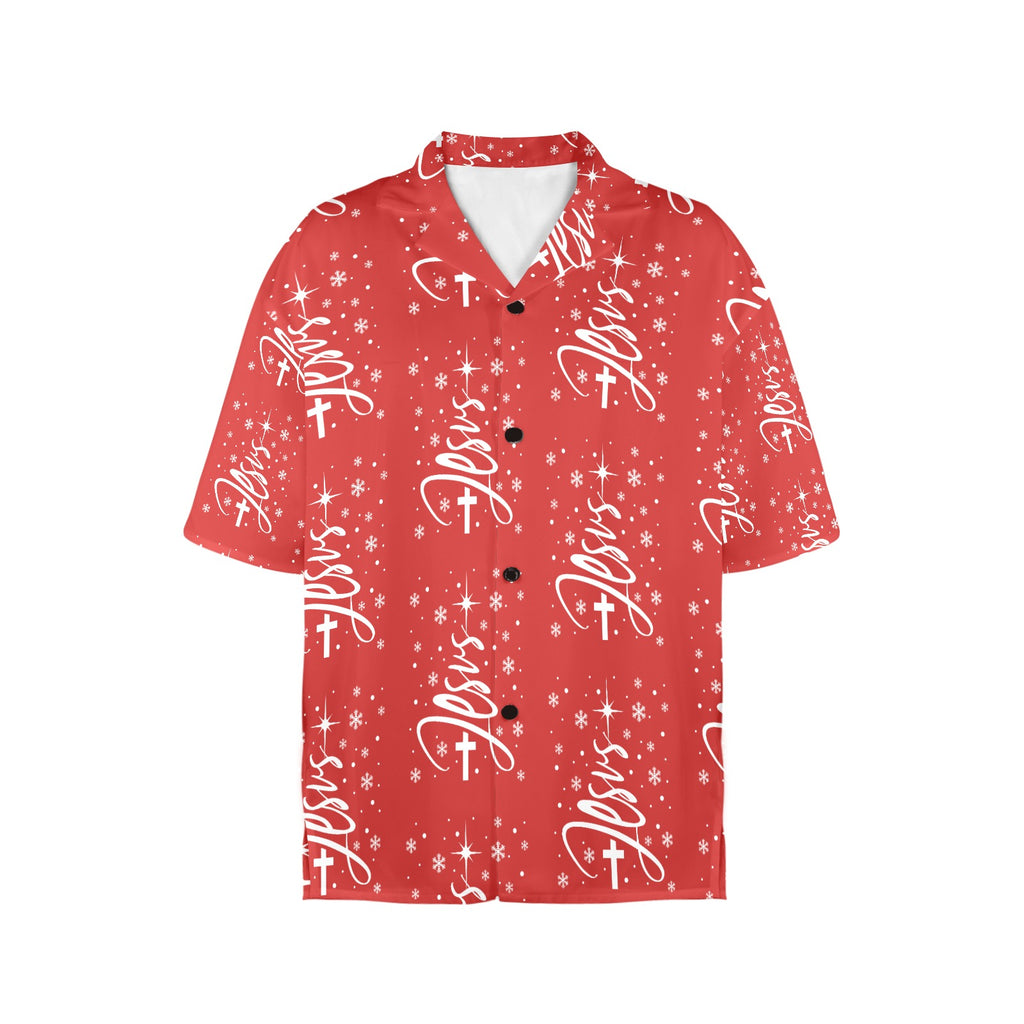 Women's All Over Print Hawaiian Shirt （Made in USA，Ships to USA Only）
