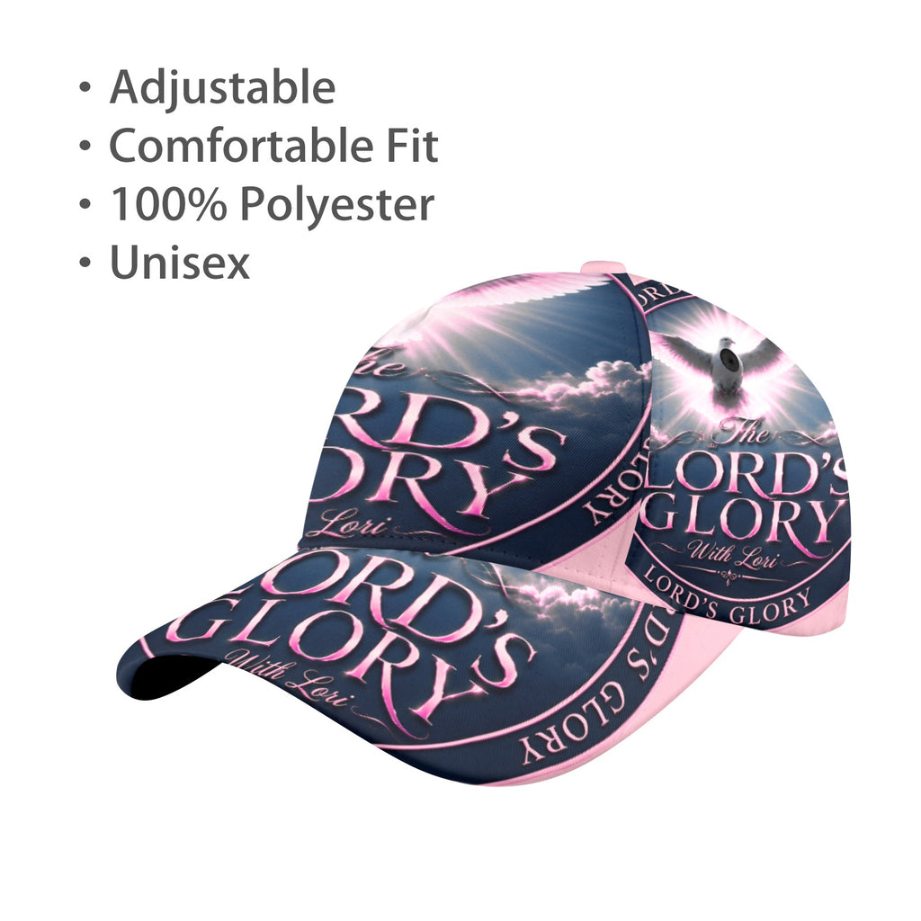 Lords Glory with Lori All Over Print Snapback Dad Cap – 7-Panel Chino Cotton Twill Hat
