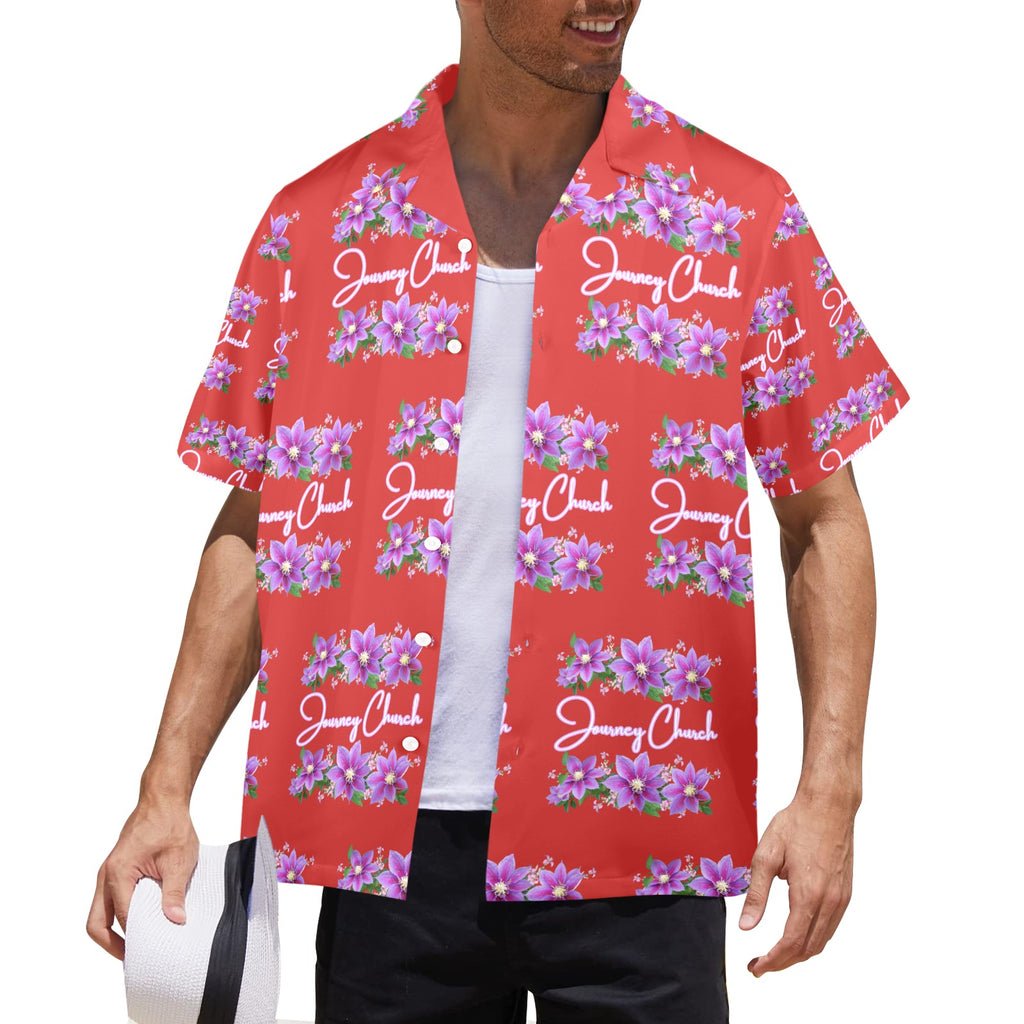 Men's All Over Print Journey Church Kingman Arizona  Shirt Made In USA
