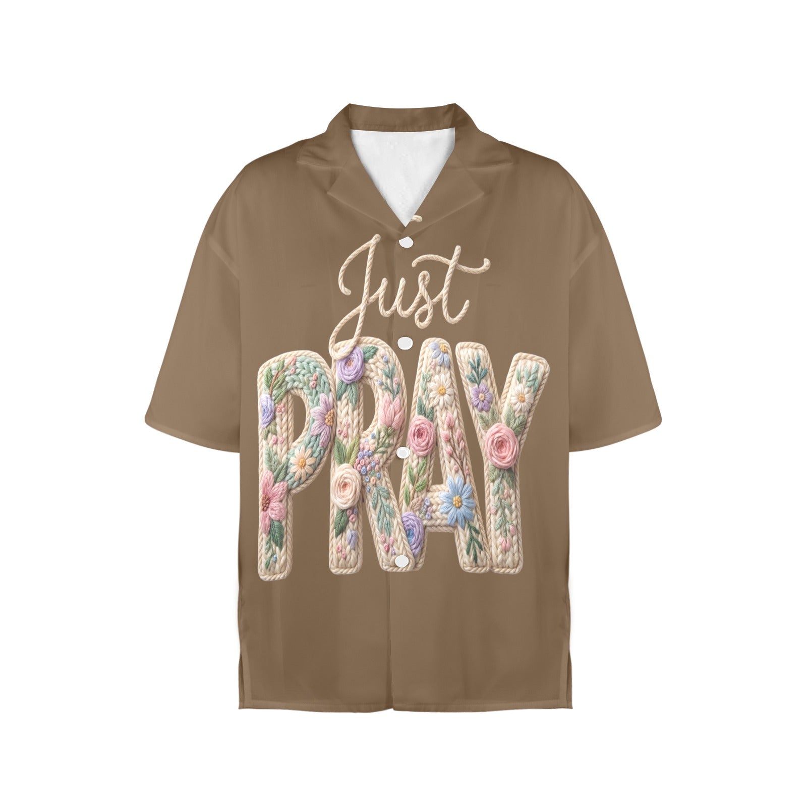 Just Pray Women's All Over Print Shirt （Made in USA，Ships to USA Only）Free Shipping