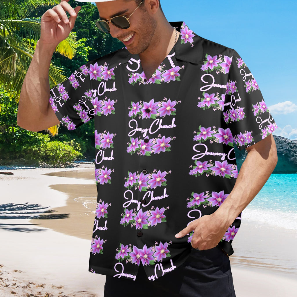 Men's All Over Print Journey Church Shirt Made In USA Ships to USA Only