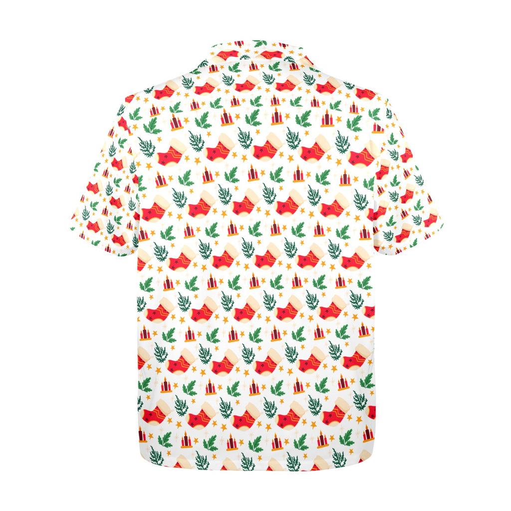 Men's All Over Print Christmas Shirt Made In USA Ships to USA Only