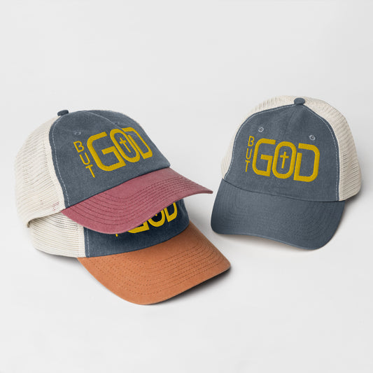 But GOD - Many Colors Pigment-dyed cap