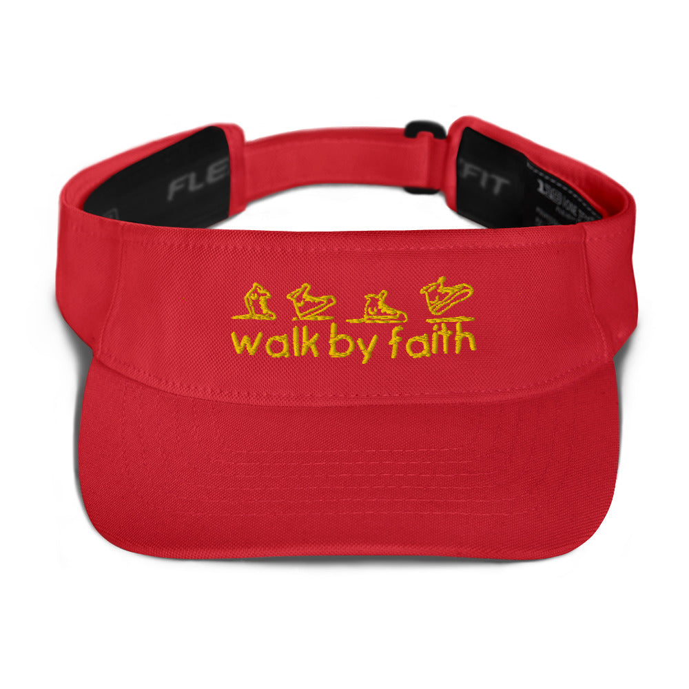 American Christian Visor Yellow Embroidered